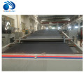 Small hdpe upvc pet thick roofing plastic poly sheet extrusion making machine line for sale